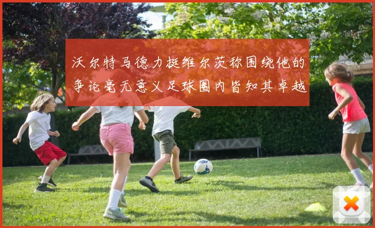 沃尔特马德力挺维尔茨称围绕他的争论毫无意义足球圈内皆知其卓越表现